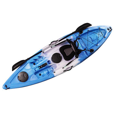Riber Deluxe Sit On Top Kayak 350 Lb Capacity 1 Man Fishing Canoe
