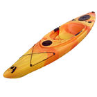 4.5MM Plastic Sea Kayak Canoe Single Person 8 Ft Sit In Fishing Kayak 4.5MM