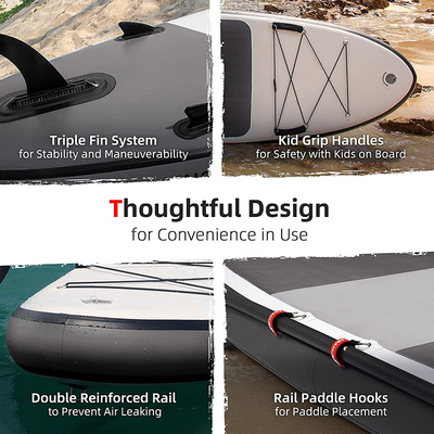 Military Pvc SUP Surf Boards Blow Up Stand Up Paddle Board