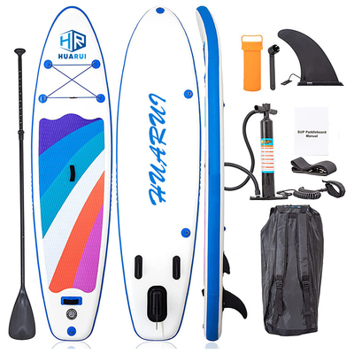 Water Play 6'' Thick Inflatable Surf Paddle Board 330lb Capacity