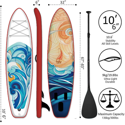 Drop Stitch Paddle Board Inflatable Paddle SUP Wholesale Board
