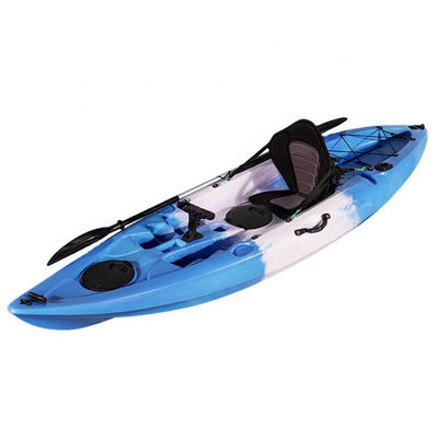 Riber Deluxe Sit On Top Kayak 350 Lb Capacity 1 Man Fishing Canoe